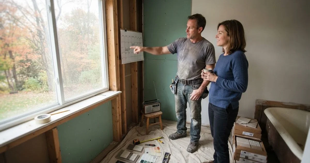The best time of year to remodel a bathroom in Connecticut