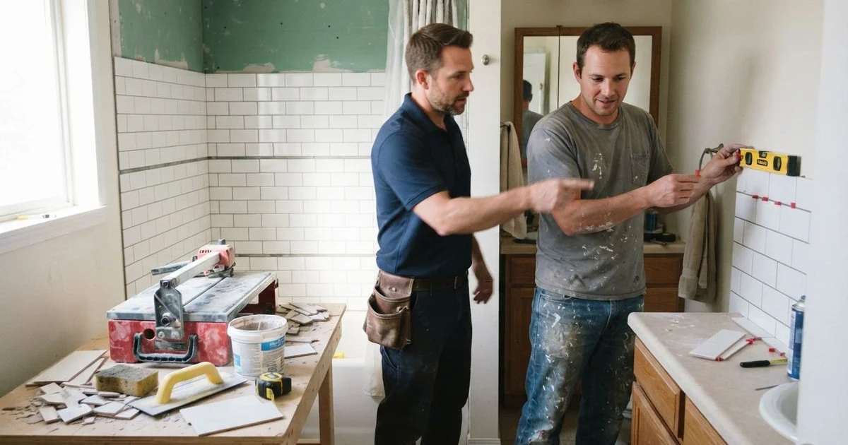 Bathroom remodeling: when to DIY and when to hire a licensed pro
