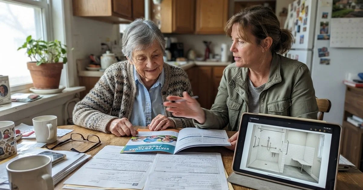 Financial assistance for aging-in-place bathroom modifications in Connecticut